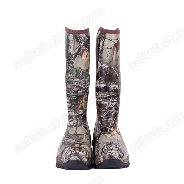 Outdoor Camo Utility vanntette gummistøvler
